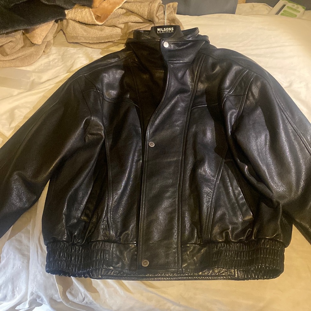 This is a Wilson’s Leather men’s jacket.